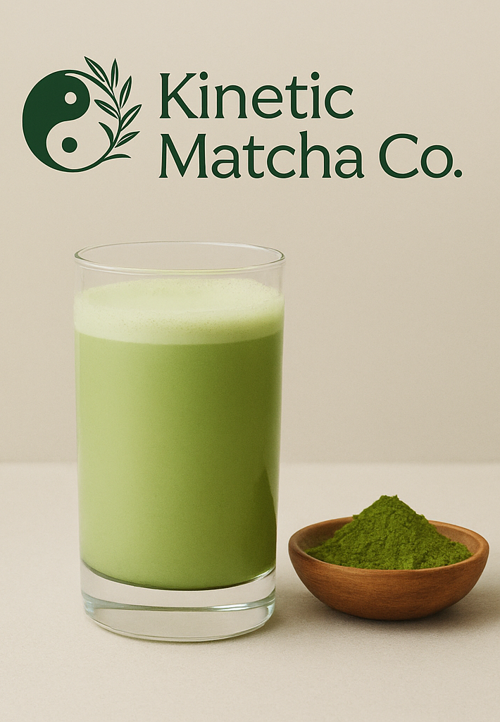 Luxury B2B matcha distributor Kinetic Matcha Co. showcasing premium ceremonial-grade matcha for hotels, cafés, wellness brands, and private labels.